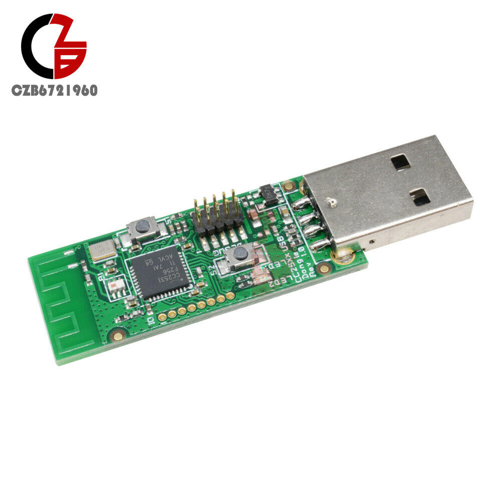 2x Wireless CC2531 Sniffer Bare Protocol Analyzer USB Dongle Module for Zigbee