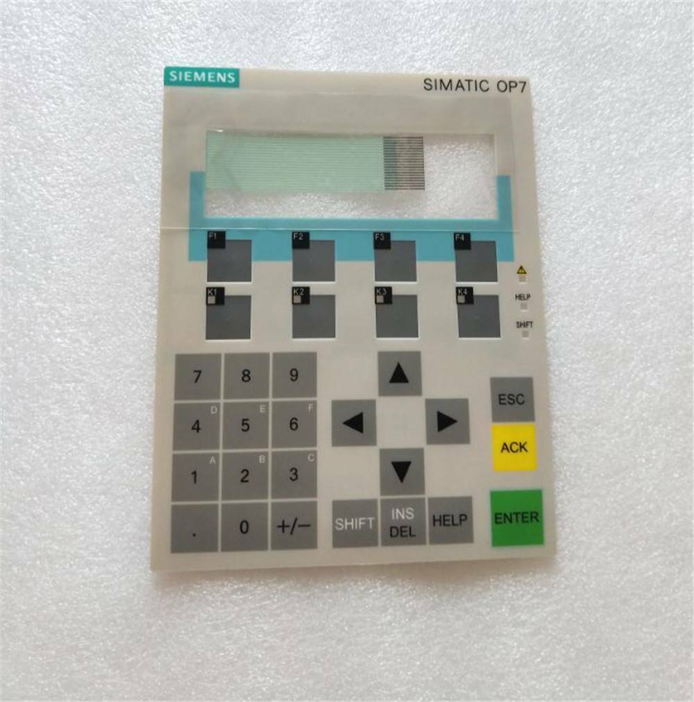 Membrane Keypad For Siemens OP7 6AV3607-1JC20-0AX1 6AV3607-1JC20-0AX2