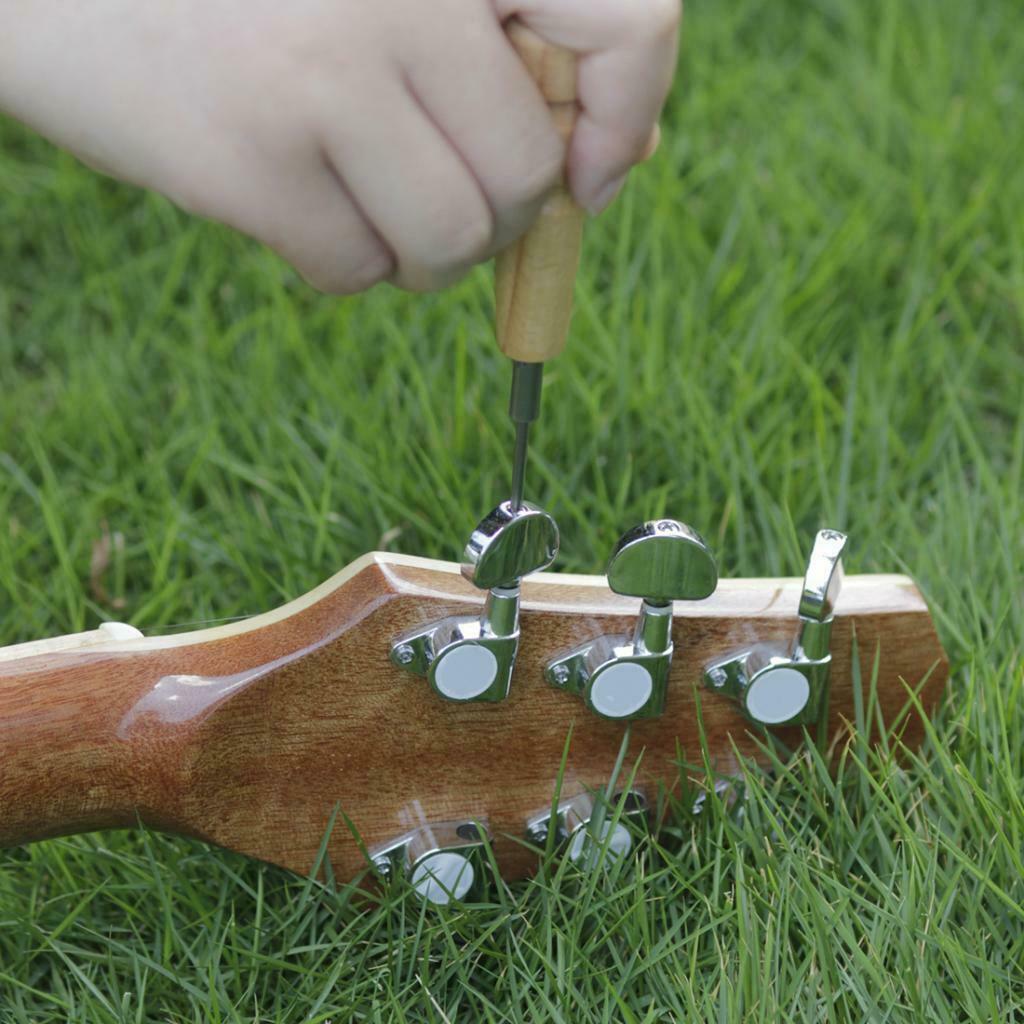 Guitar Tool Set With Pocket Wiping Cloth Dust Brush Repair Kit, Guitar