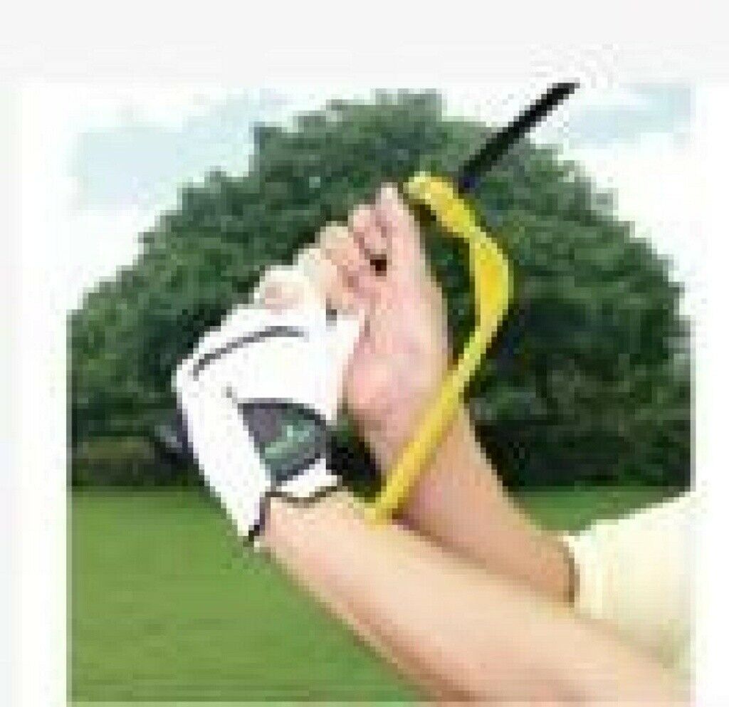 Golf Swinging Swing Training Aid Tool Trainer Wrist Control Gesture Alignment