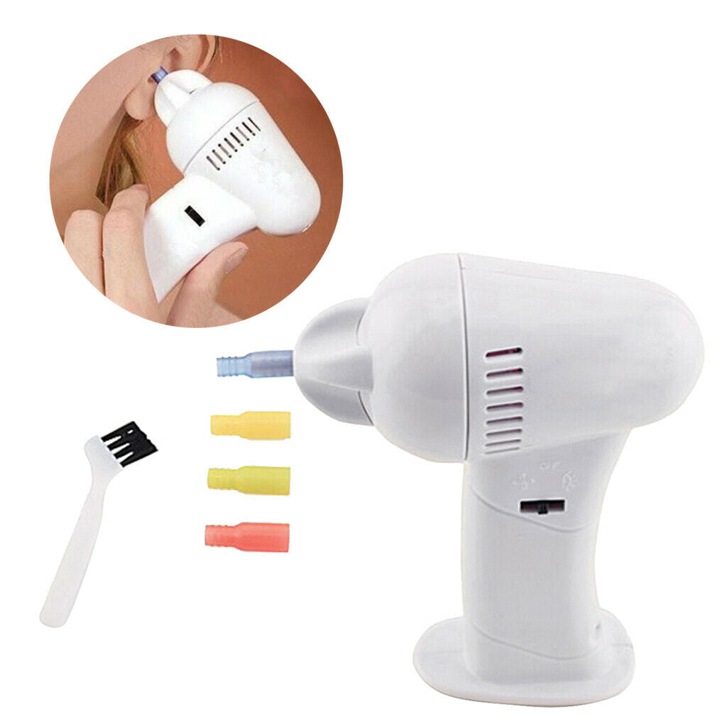 Painless Electric Ear Cleaner Cordless Massage Machine Kits with Soft Head
