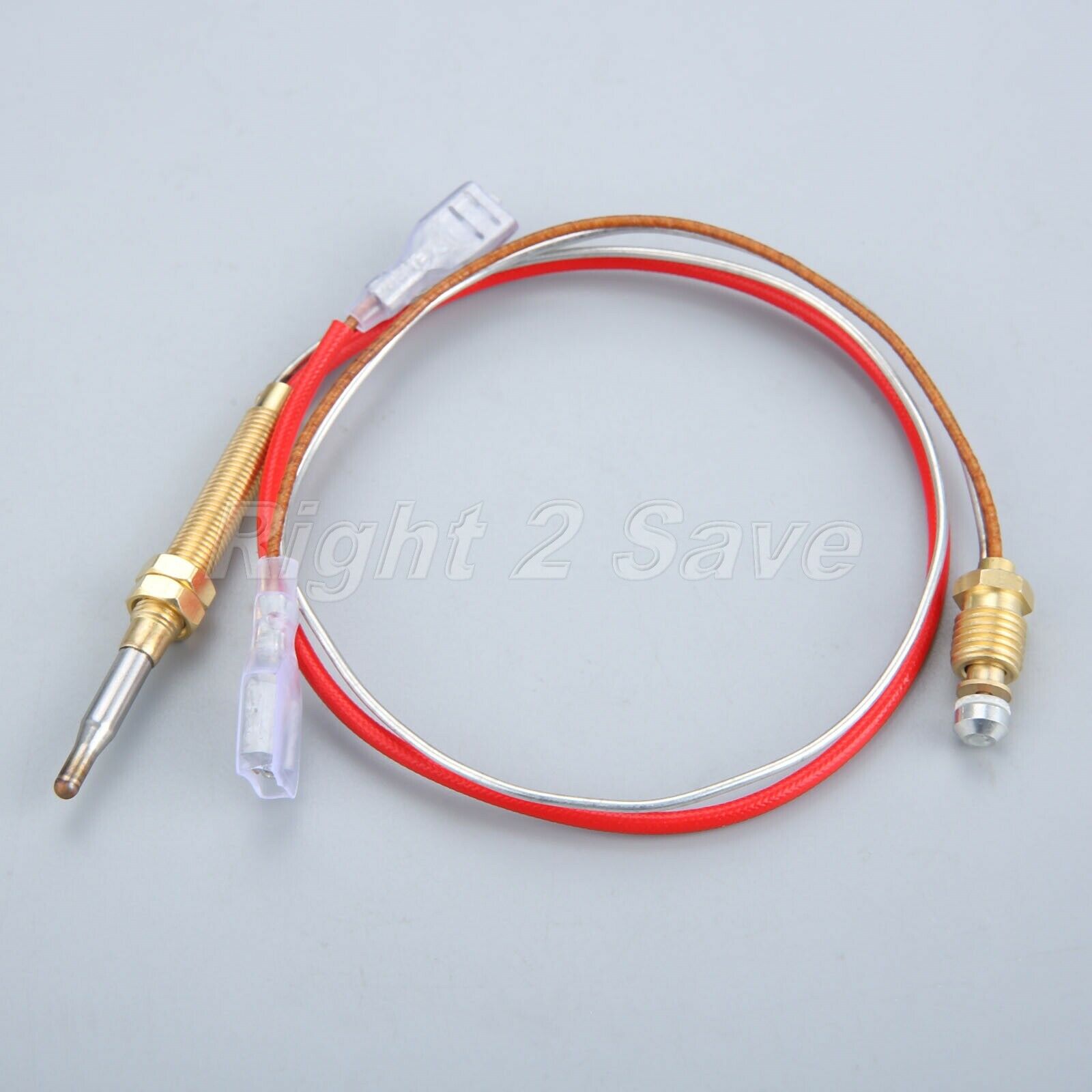 Universal Thermocouple 410mm Long 2 Nuts M8 End Connection For Gas Patio Heater