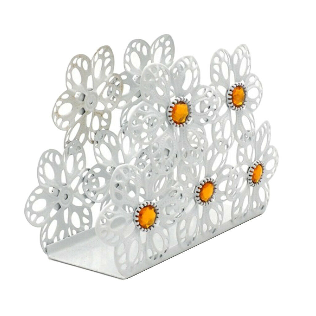 Desktop Upright Napkin Serviette Holder Paper Tissue Rack Party Decor 2#