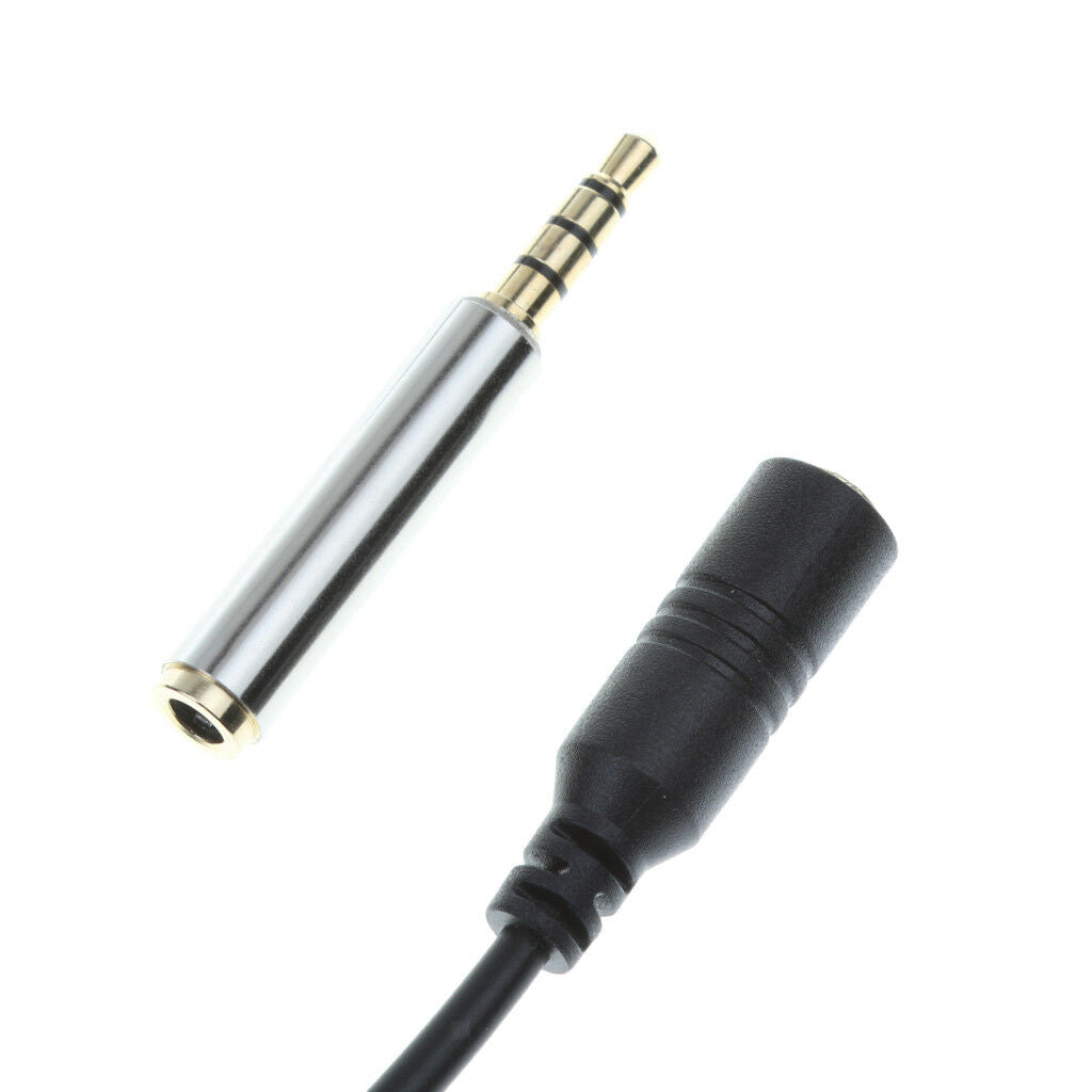 6m /19.68ft Dual-head Lavalier Microphone Professional Lapel Collar Mic