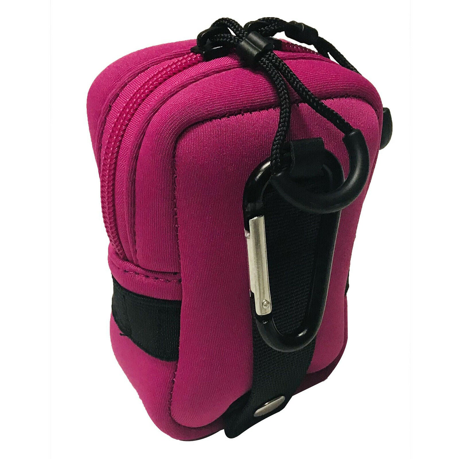 Golf Carry Bag Case Protector Double Zip Sports Accessories Rose Red
