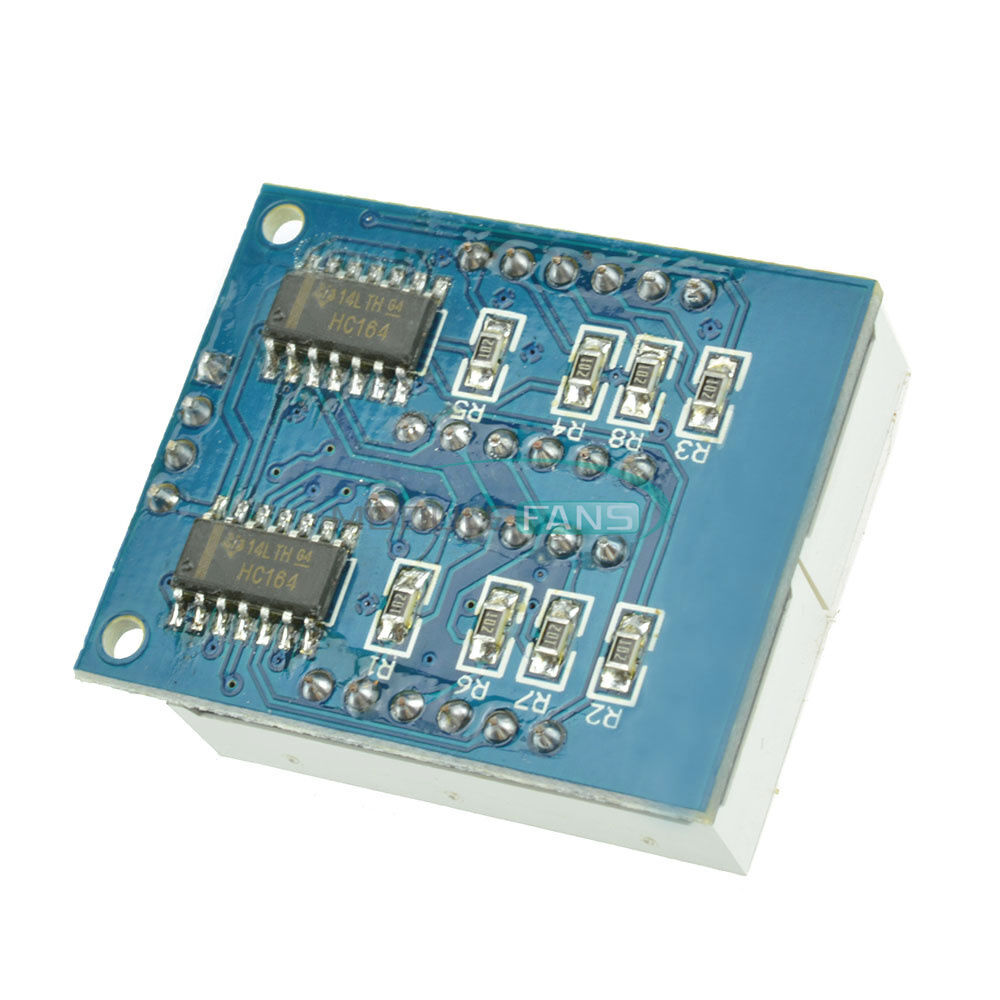 74HC164 74HC595 8Bit 8-Digit 5V LED Nixie Tube Display Module Red Digital Tube
