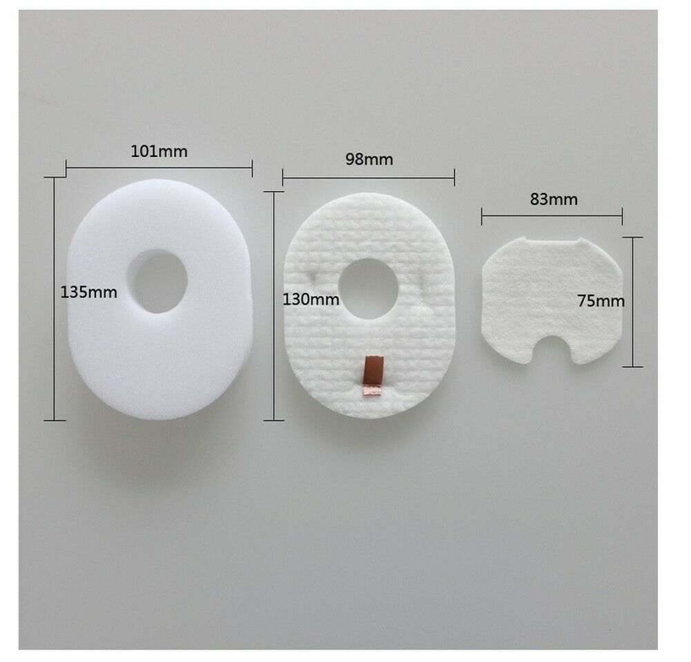 2 Vacuum Filter sets for Shark Rocket HV300, HV301, UV450, HV310 fits XFFV300