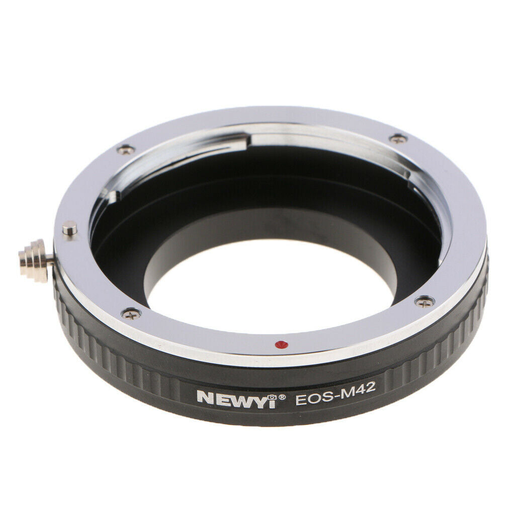 Metal Converter Adapter Ring for Canon EOS EF Lens to M42 Mirrorless Camera Part