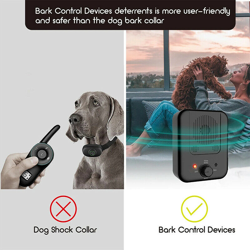 Pet Dog Repeller Ultrasonic Bark Suppressor Outdoor Dog Repeller Anti-Noise