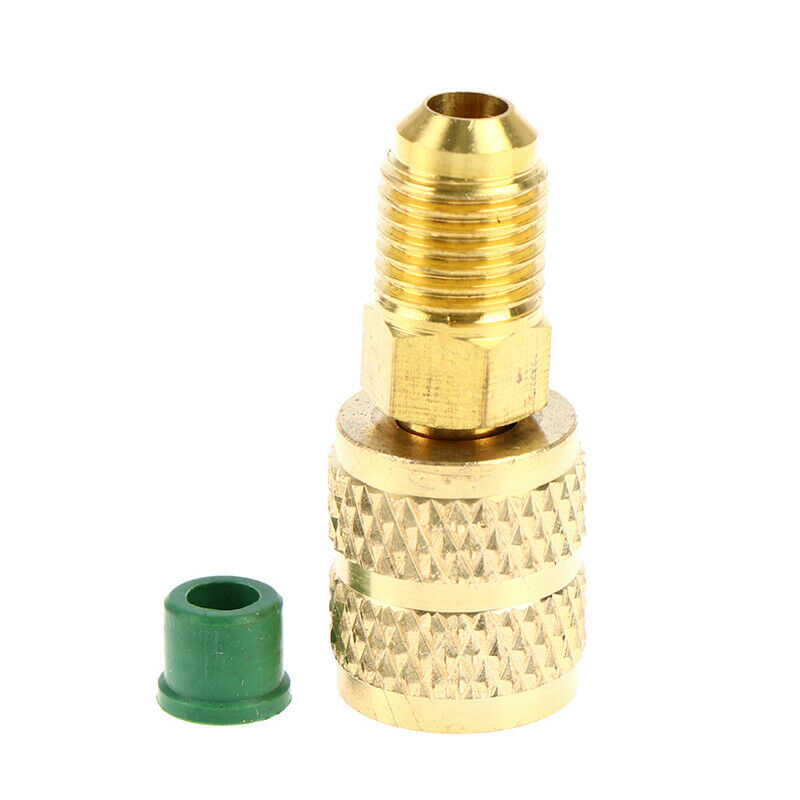 1/4" Male to 5/16" Female R410a R22 Refrigerant Gas Charging Conversion V.l8