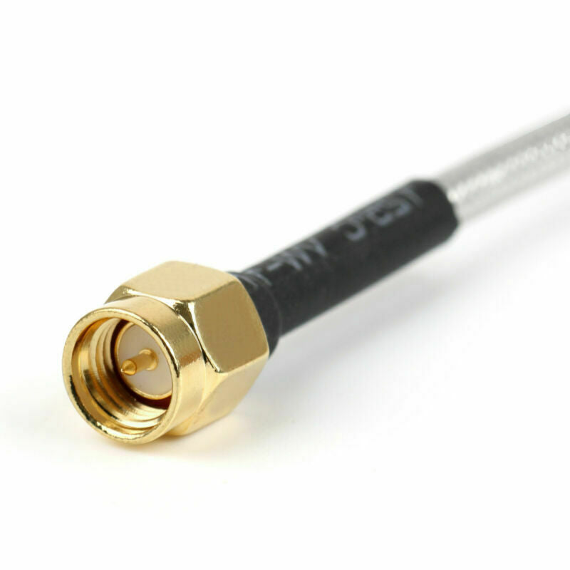 10X SMA Male to SMA Male 50cm RF Extension Coax Pigtail Semi-Rigid Cable RG402 U