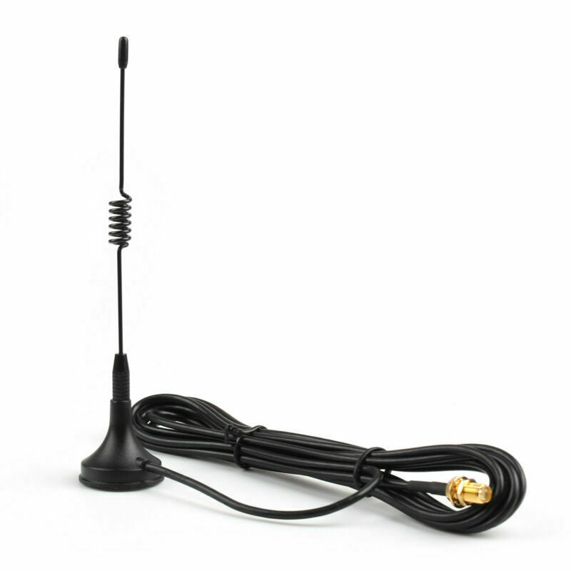 5x Antenna UHF 400-470MHz Magnetic Vehicle Mounted Antenna SMA Female  AT2