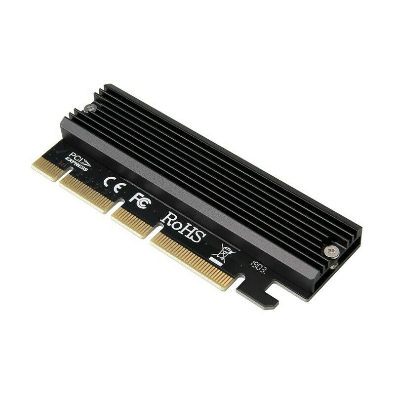 M.2 PCIe NVMe SSD to PCI-E Express 3.0 X4 X8 X16 Adapter Card Full Speed 2280 mm