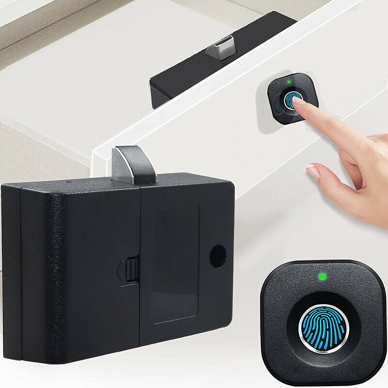 Cabinet Lock Smart Biometric Cabinet Lock, Keyless File Der Wardrobe Lock, CQ7K3