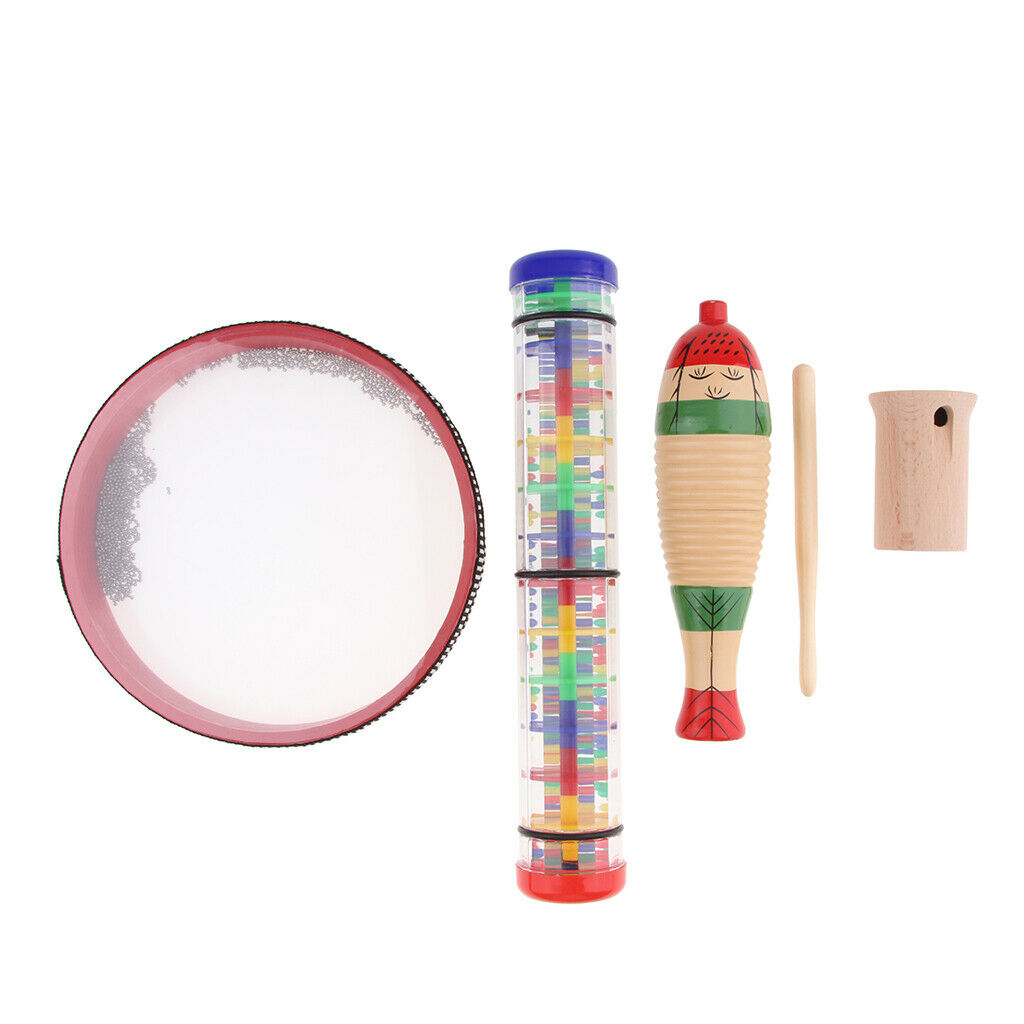 Percussion Set Wooden Kids Children Music Instruments Toys Education Toys