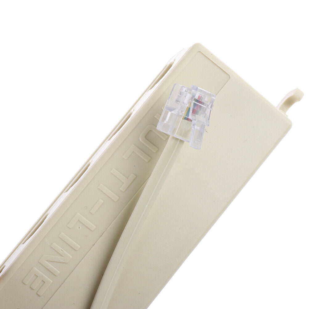 1Pc RJ11 splitter 5 way adapter 1 male to 5 female RJ-11 phone jack splitt.l8