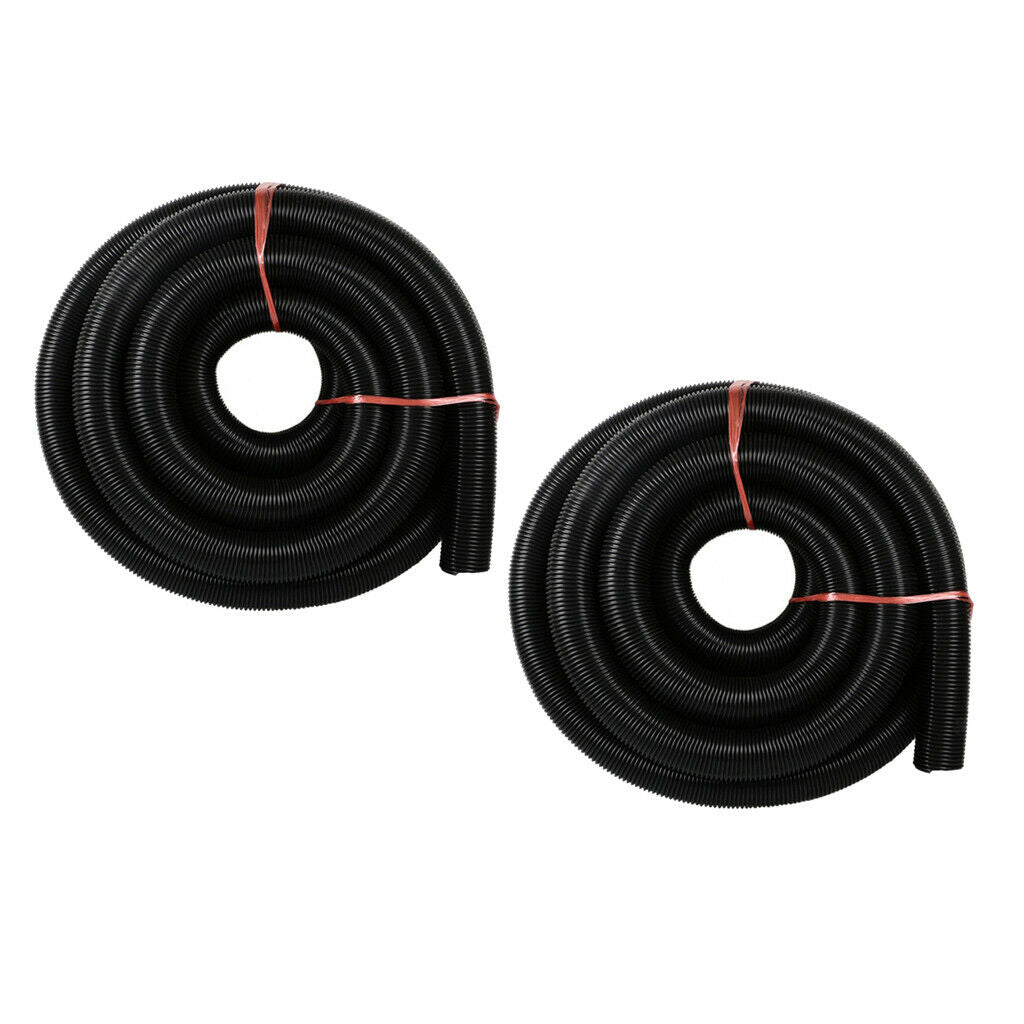 2x Plastic Universal Power Tool Hose Kit Flexible Vacuum Cleaner Hose Tube