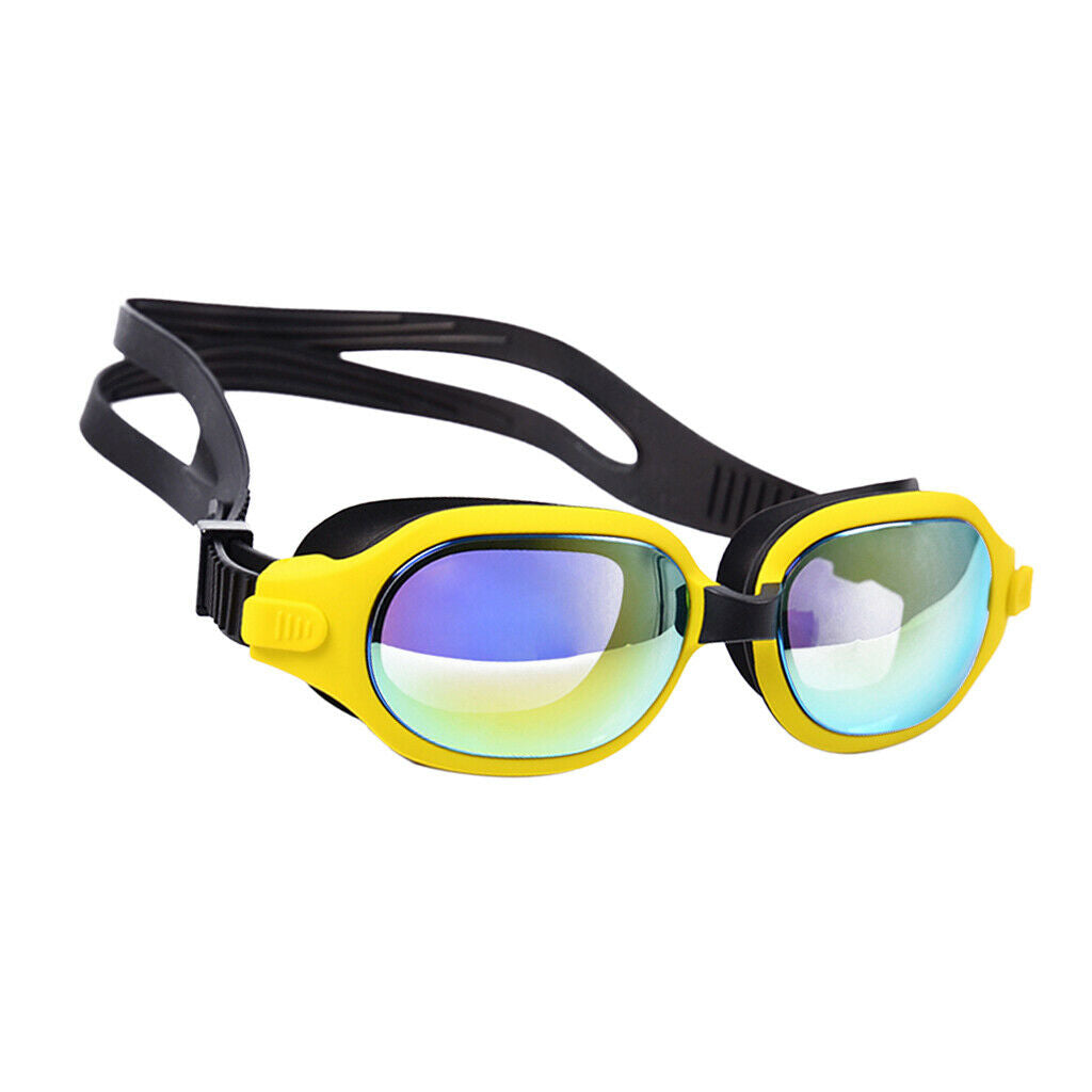 Anti Fog Swimming Goggles Waterproof UV Protection Polarized Glasses Yellow