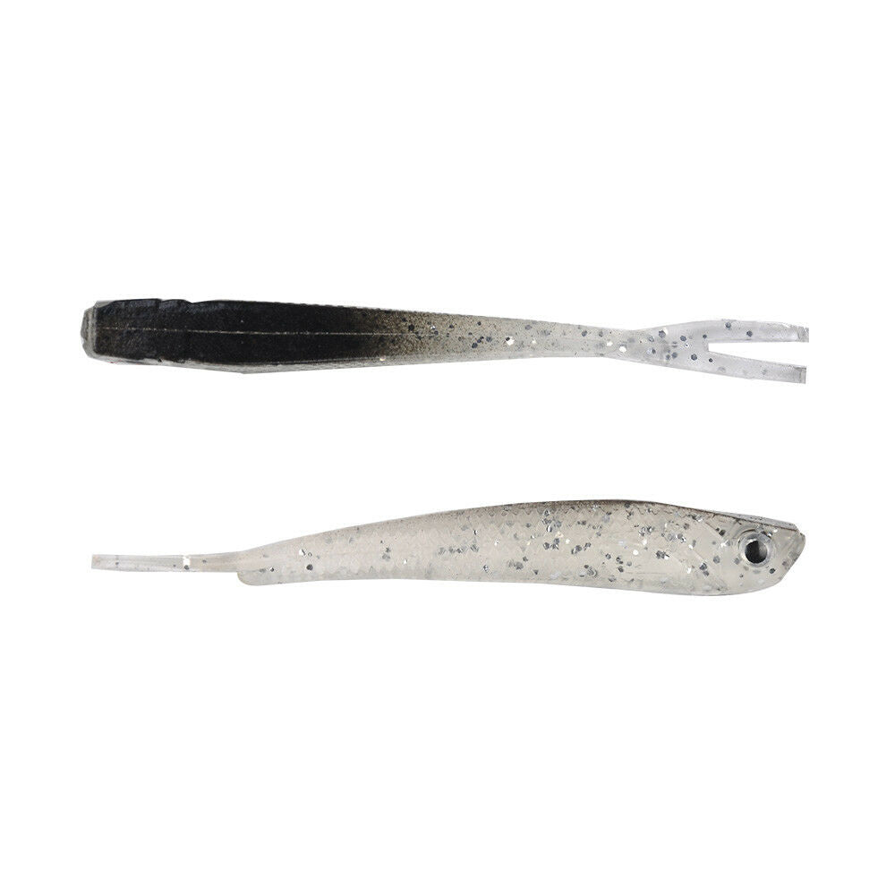 Lot 10 Soft Silicone Fishing Lures Bass CrankBait Crank Bait Tackle 7.5cm/2.4g-
