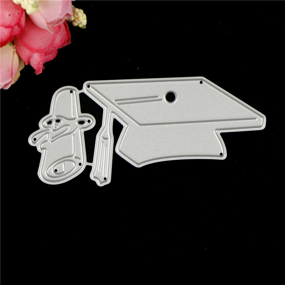 Doctor Cap Design Metal Cutting Dies For DIY Scrapbooking Album Paper Card.l8