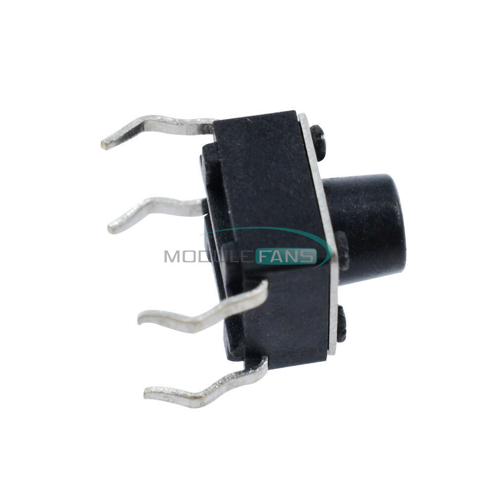 100Pcs 4Pin Tact Switches 6 X 6 X 5mm Tactile Touch Push Button Switch New