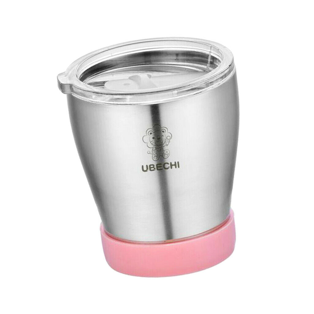 2 Pieces Colorful Kids Cupï¼Œ300ML,Insulated Tumbler with Lid, Double Wall