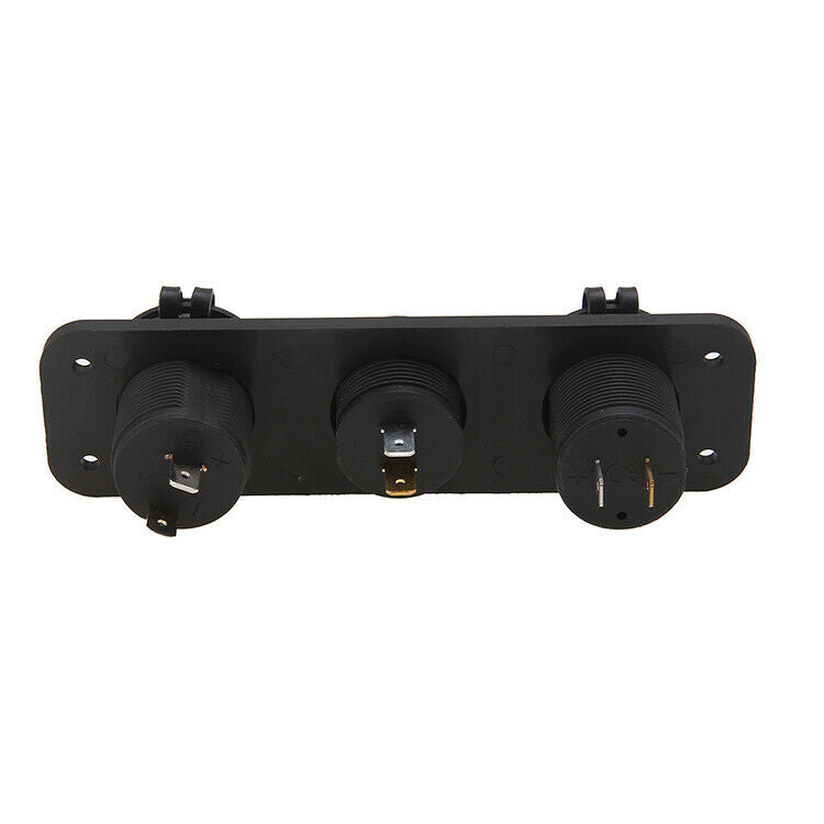 Universal Motorcycle Hone Power Supply Dual USB Charger Port Socket Waterproof