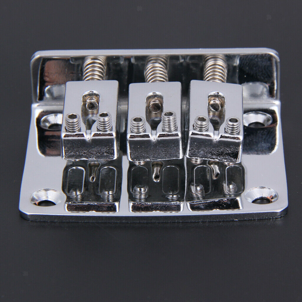 Guitar Bridge Assembly Kit + 24pcs Guitar Fret Wire Fretwire 2.2mm Width