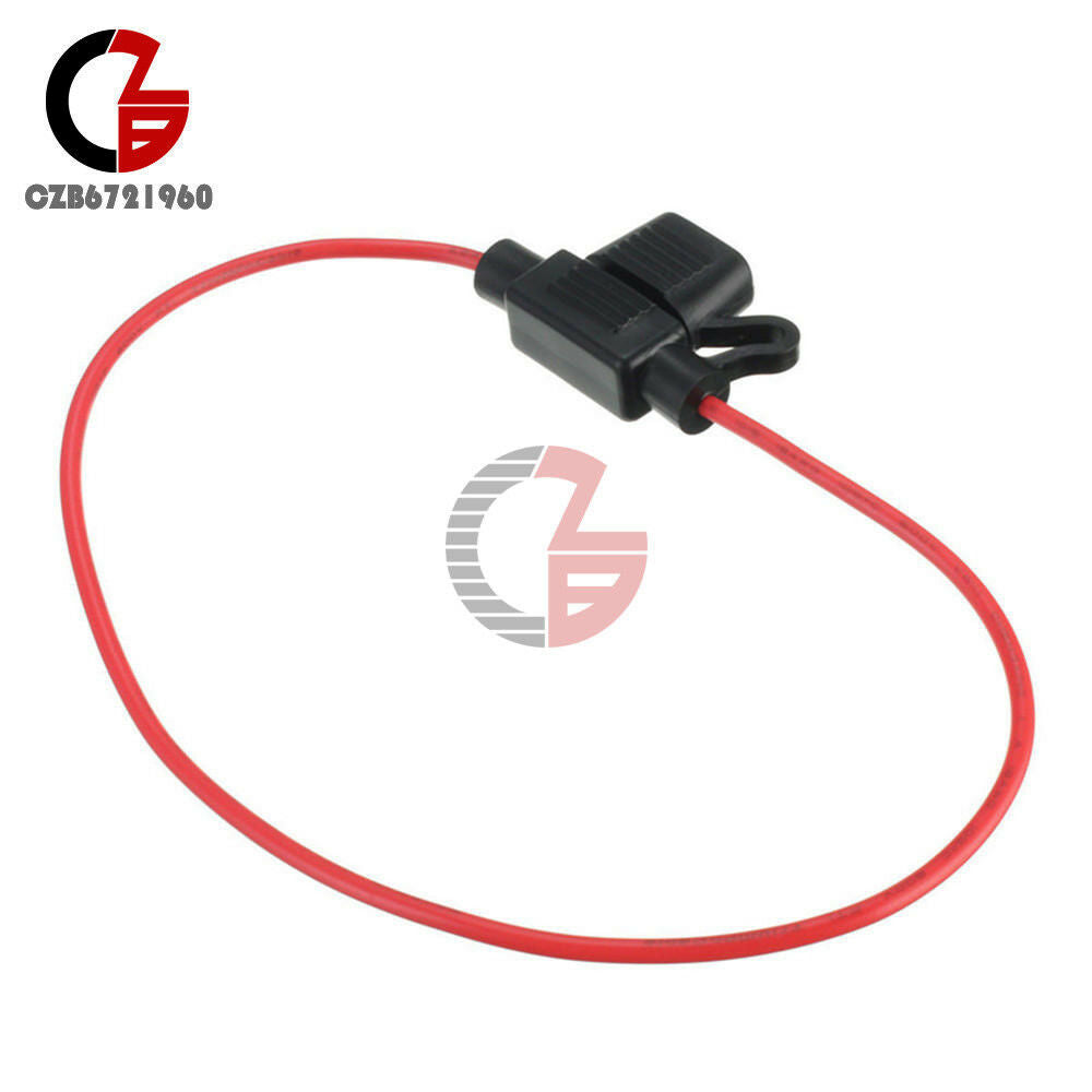 10A Fuse Waterproof Power Socket Mini Blade Fuse Type In Line Fuse Holders