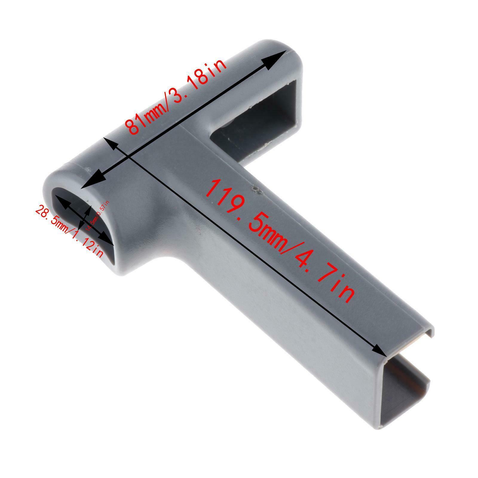 Premium Gray Handle Housing Suit for Yamaha Remote Control Box 703-48222-00