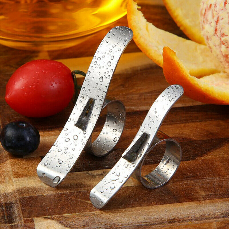 1pc Orange Peelers Stainless Steel Fruit Skin Parer Peeling Lime Lemon Op.l8