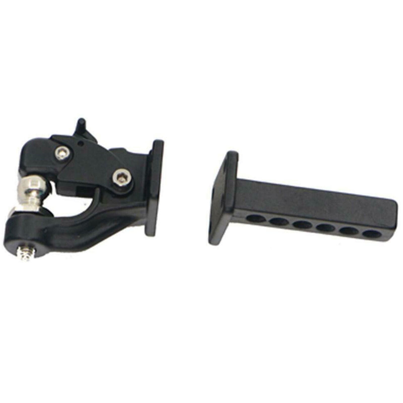 RC Metal Alloy Adjustable Drop Hitch Receiver for 1/10 Axial SCX10 Traxxas TRX4