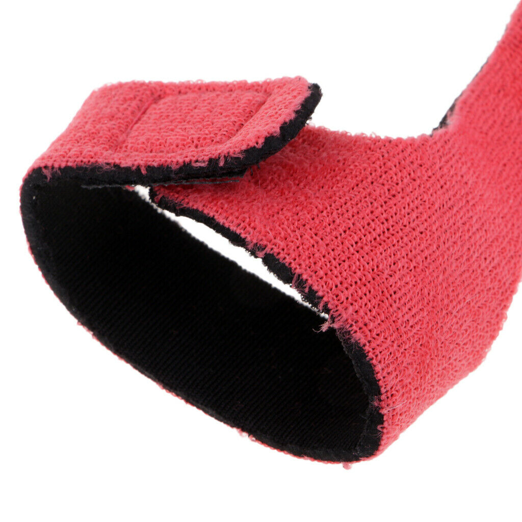 Fishing Rod Tip Cover + Fishing Rod Tie Belt - Fishing Accessories Red