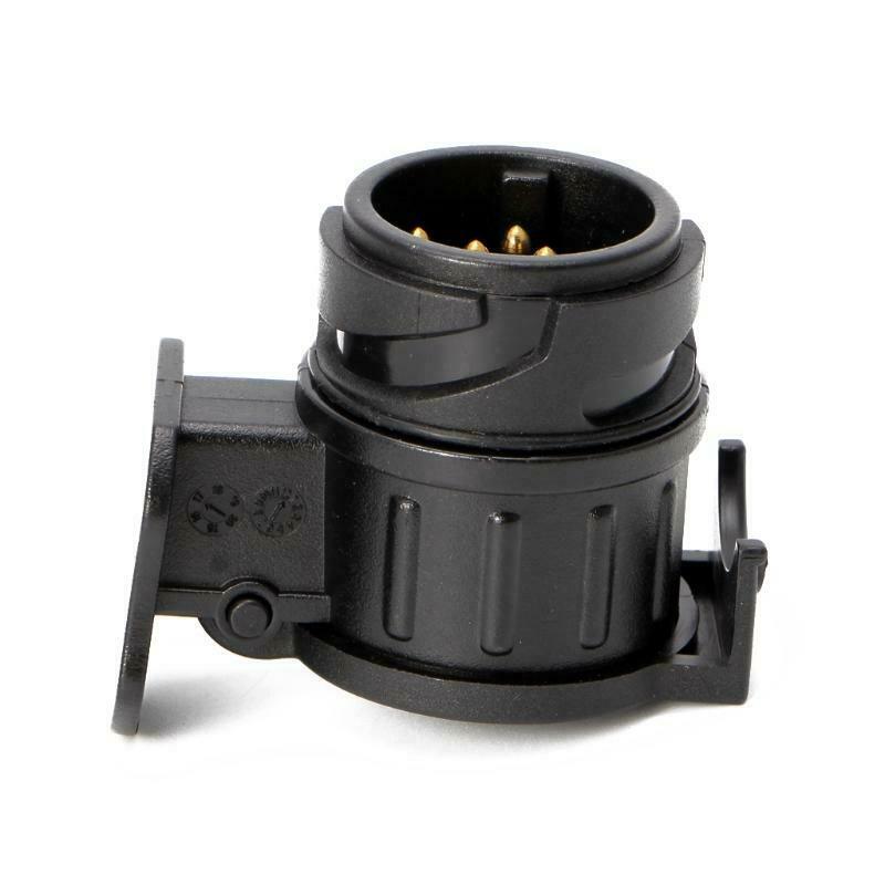 Waterproof 13 To 7 Pin Plug Trailer Caravan Electric Adapter Socket Connector