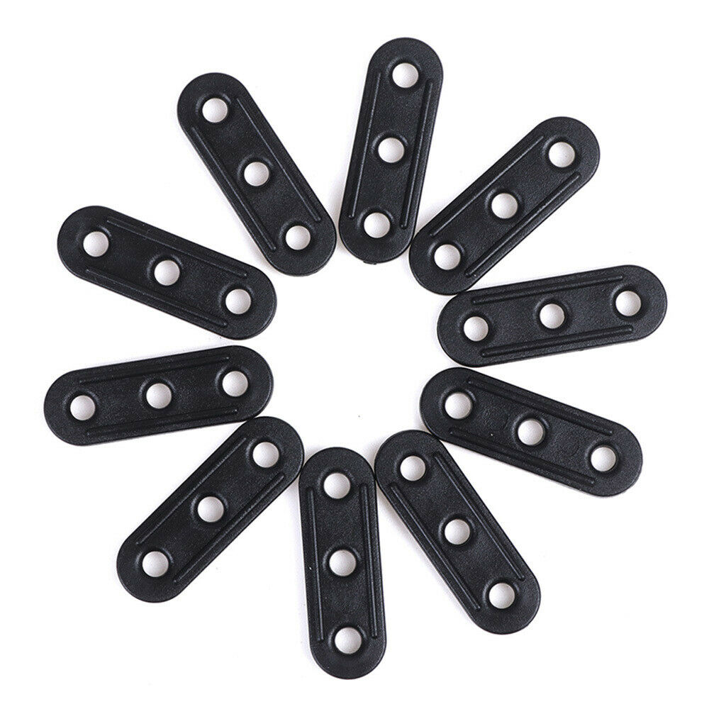 10Pcs Rope Buckle Fastener Plastic Cord Tensioners Rope Tent Buckle Adjuster LIN