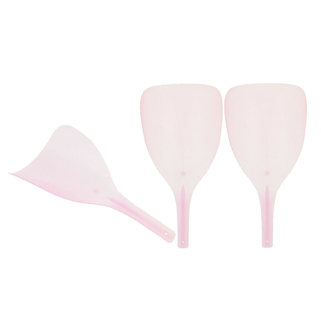 3 Pieces Salon Barber Hairspray Masks Facial Eyes Protector Shields Pink