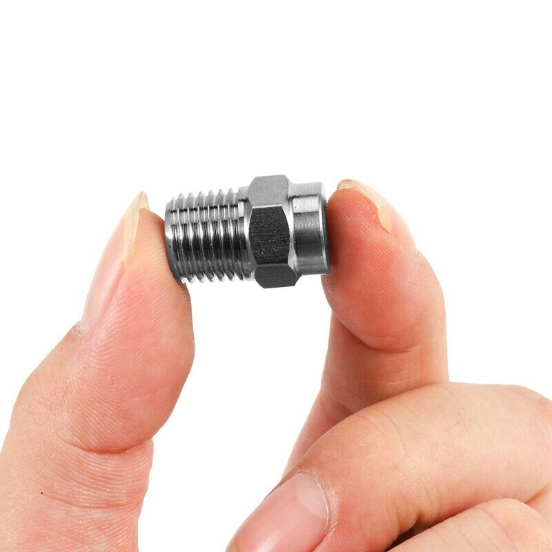 4 Pcs Pressure Washer Surface Cleaner Nozzle Replacement Thread Type Spray NozG8
