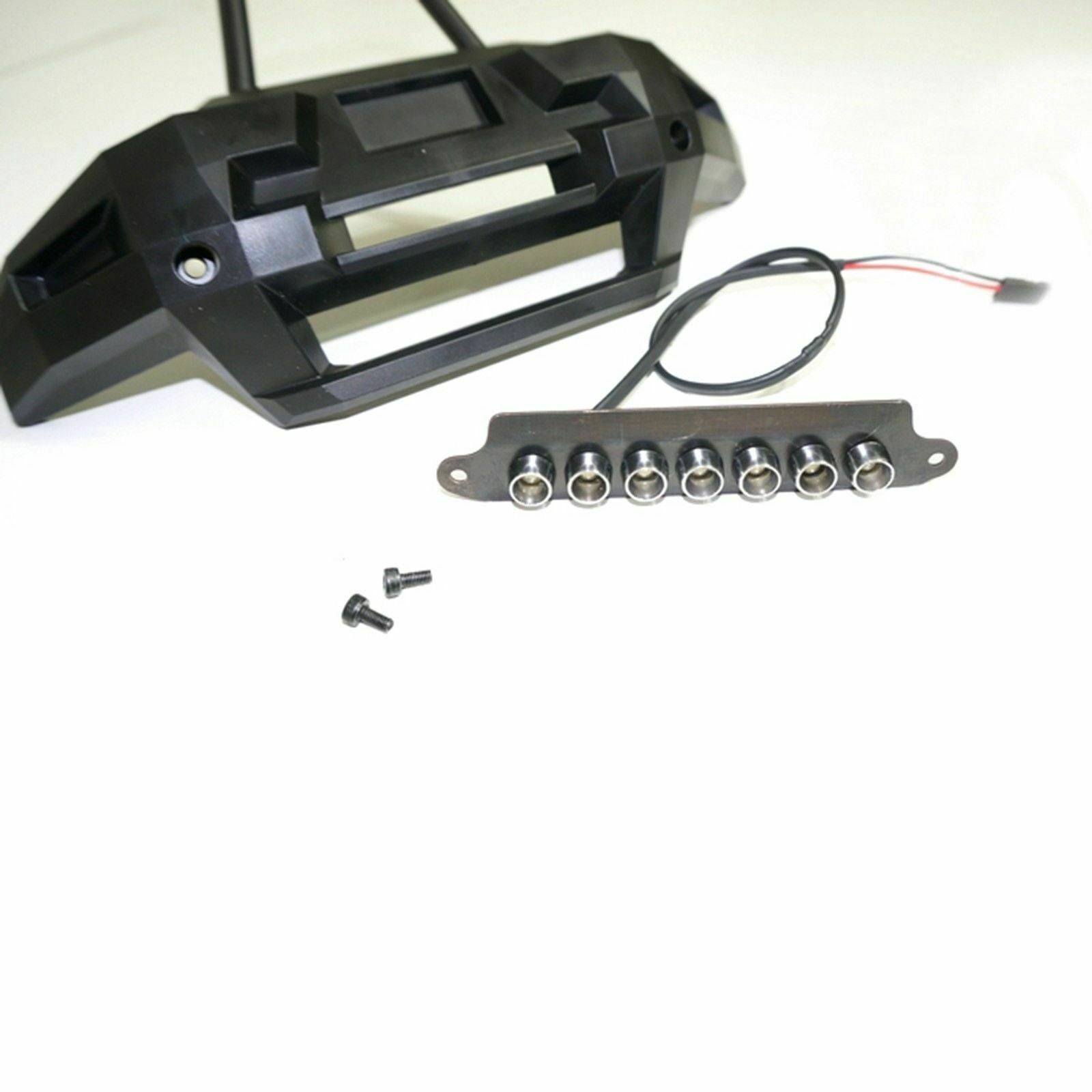 RC Car 7 LED Front Bumper Light Bar Lamp Set for 1/5 Traxxas X-MAXX XMAXX Parts