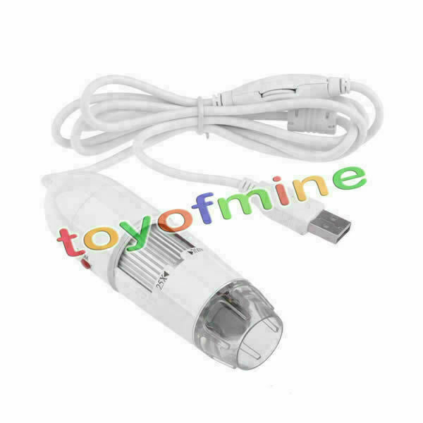 200X Camera 2MP 2.0 Mega Pixels USB LED Digital Microscope Endoscope Magnifier