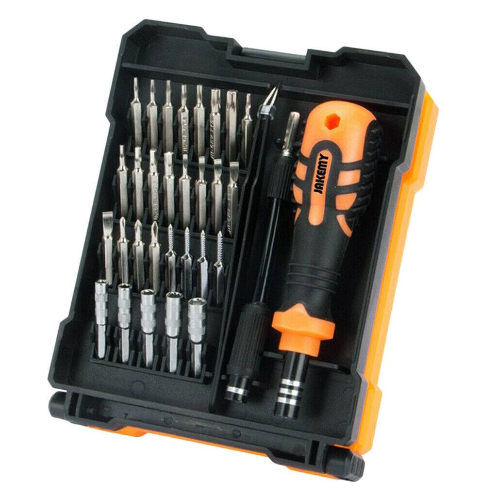 33 in 1 Portable Screwdriver Set w/ Case Smartphone Watch Jewelry Repair Kit