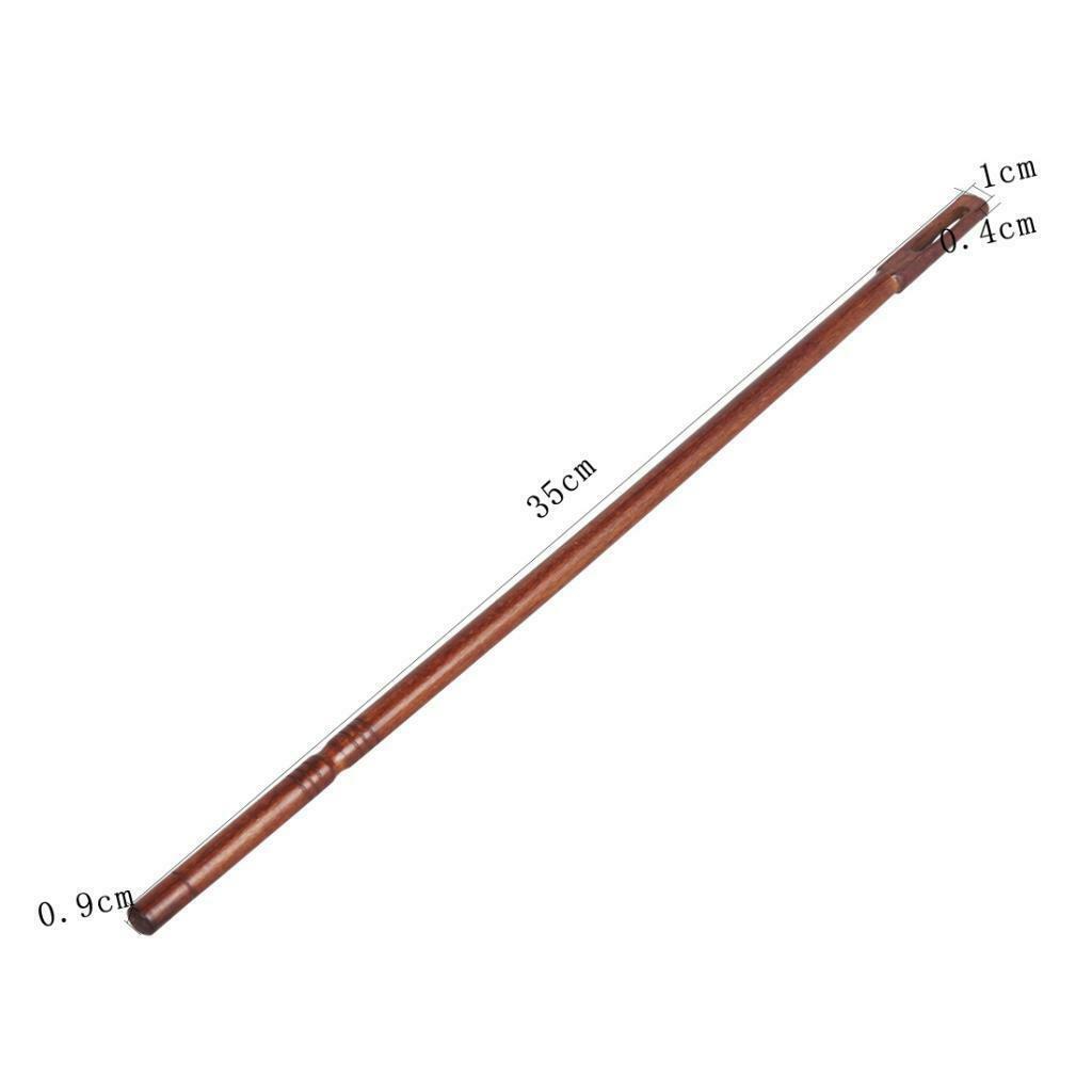Wooden Flute Cleaning Tool Stick Swab Cleaning Tool for Musical Lovers