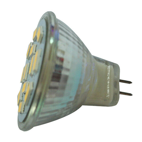 6W GU4(MR11) LED Spotlight MR11 12 SMD 5730 570 lm DC 12V, Warm White Z9I2