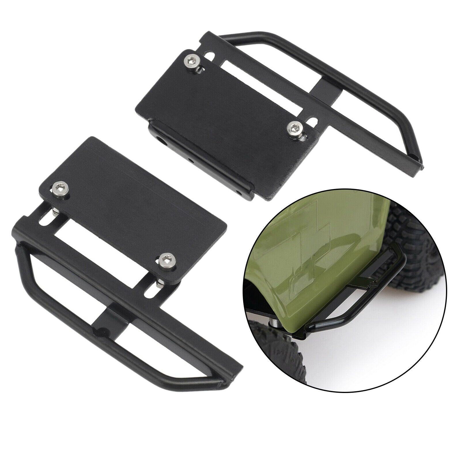 Upgrade Side Step Board for Axial SCX24 90081 1/24 RC Crawler Car Parts