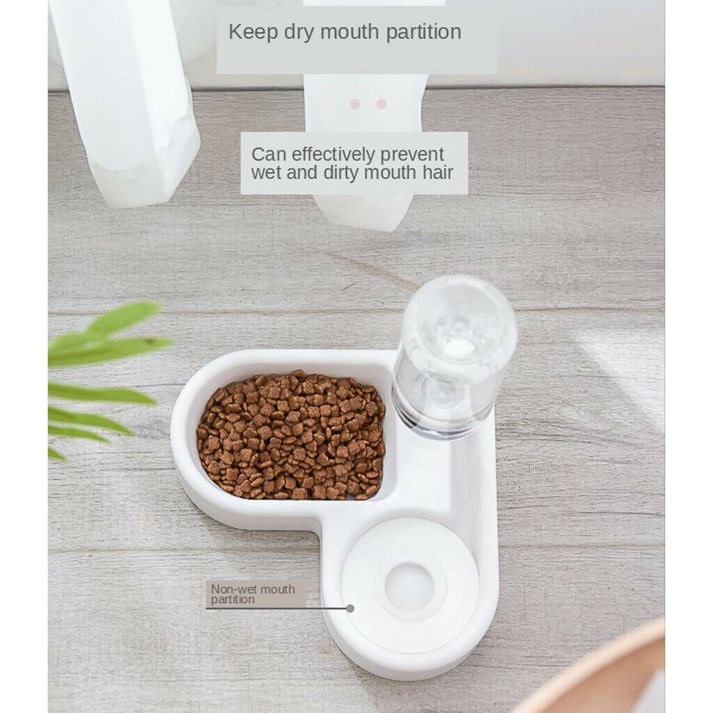 Automatic Pet Feeder Bowl Automatic Water Bowl Double Pet Bowl Waterer