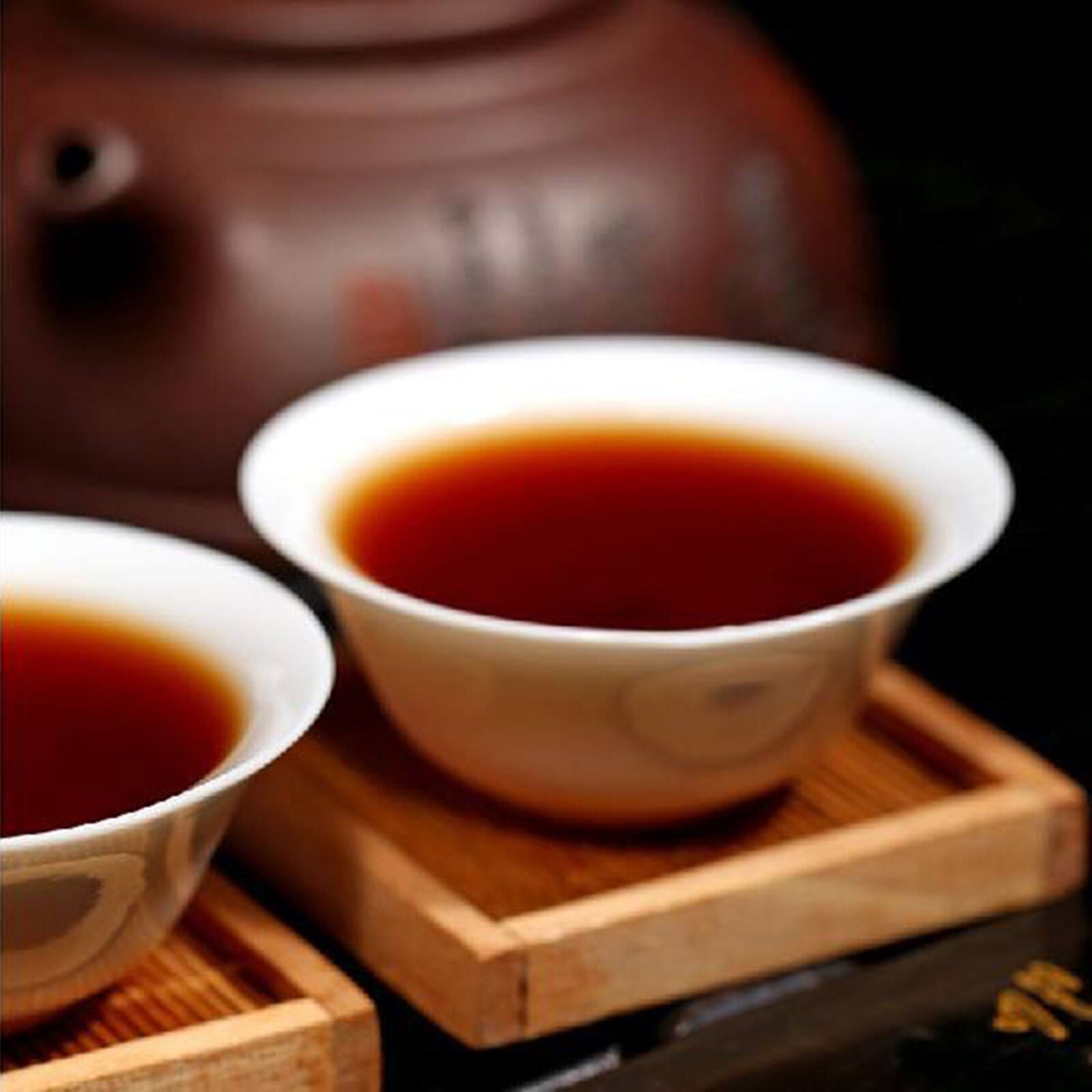 Puer Tea Ripe Health-Tea 8 Years Long 357g Puer Brick Tea for Healthy