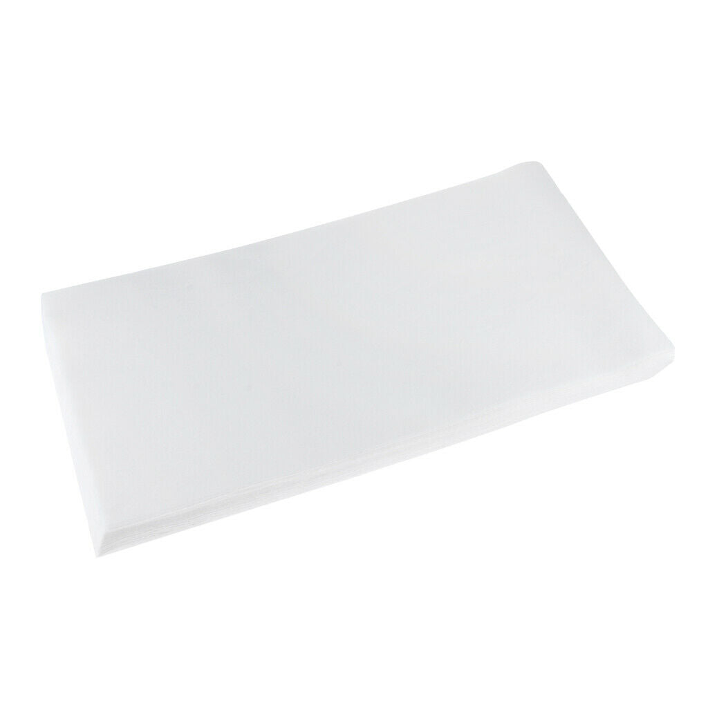 200x Disposable Feet Drying Cloth Non-woven Fabric Pillow Cover Paper Sheet