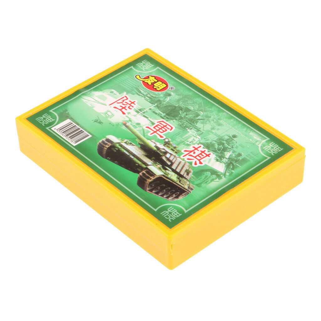 Portable Chinese Chess with Chess Pieces And Foldable Cardboard Box