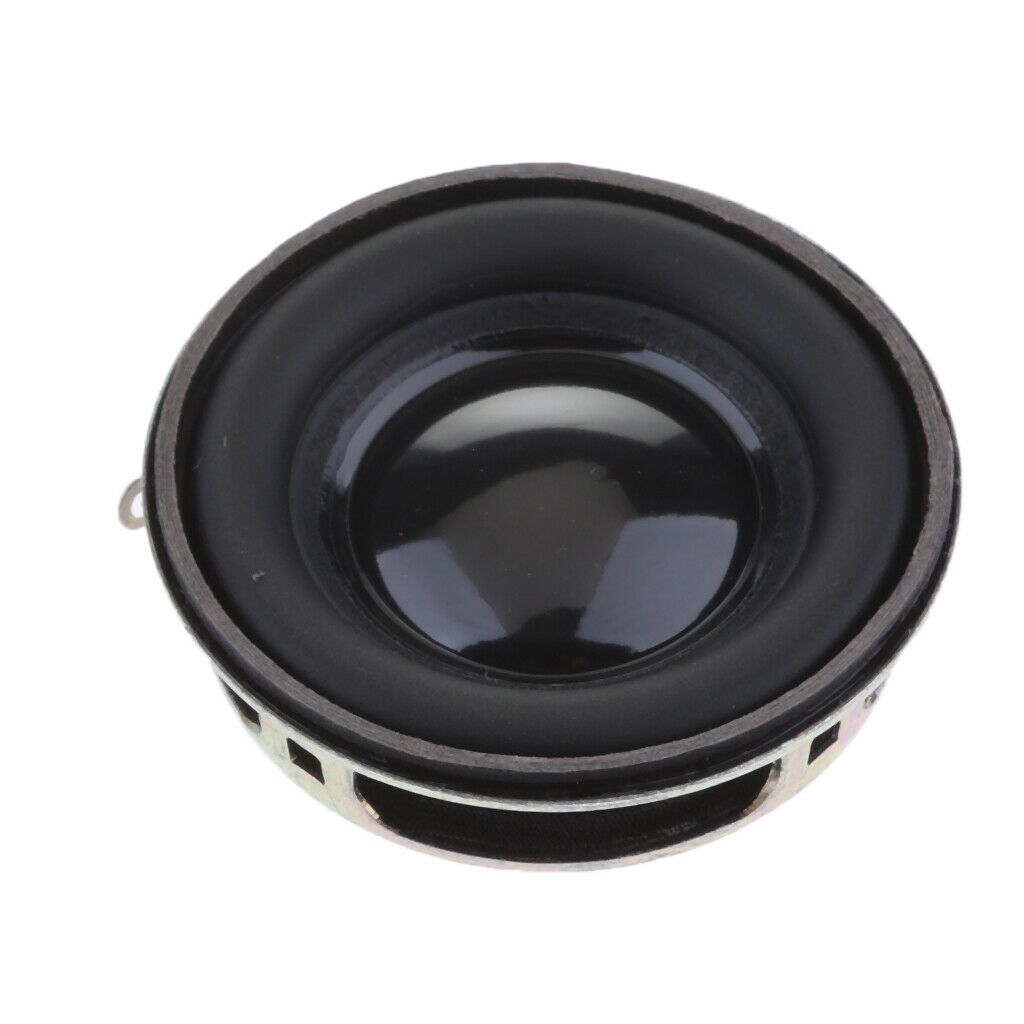 40mm 3W Full Range Audio Speaker Round Loudspeaker Replacement Black