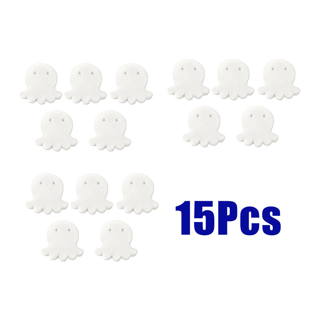 15x Oil-Absorbing Sponge Scum Slime Sponge for Pools Spas Octopus Shaped