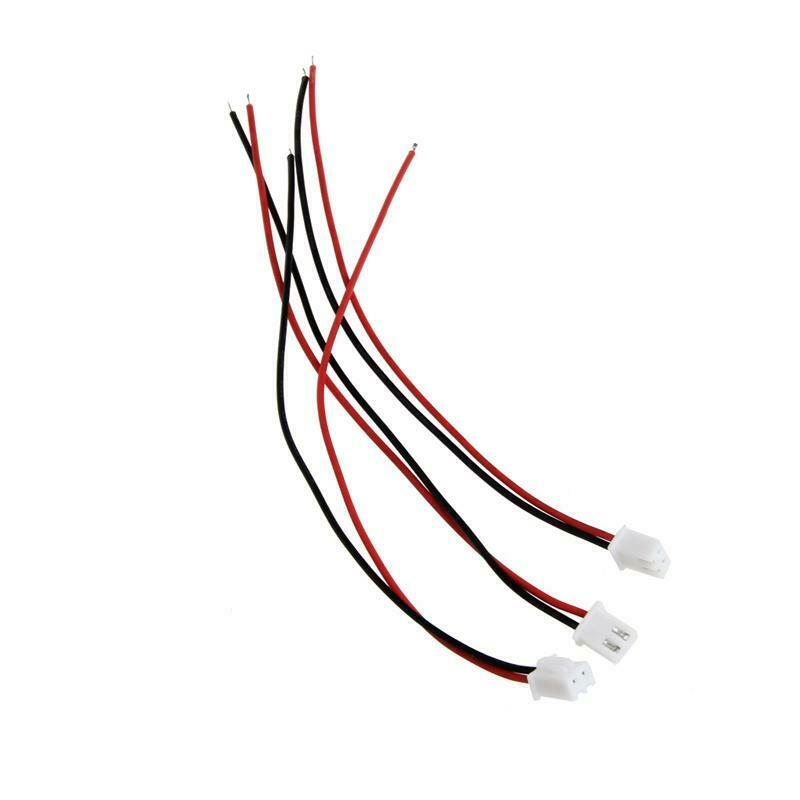 50 Sets JST XH 2.5 2 Pin Battery Connector Plug Female Male With 150MM Wire